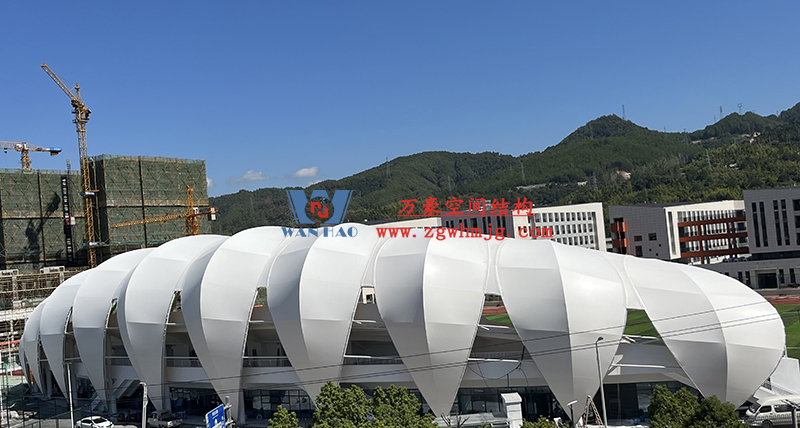 龍泉市體育場鋼膜結(jié)構(gòu)工程