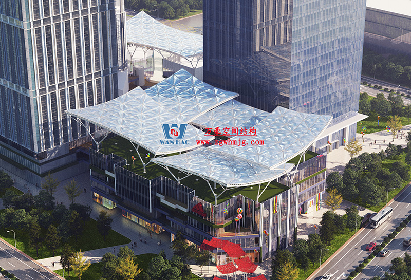 縱使烈日炎炎，腳步從未止歇！海南這個ETFE氣枕膜項目施工進度有最新消息