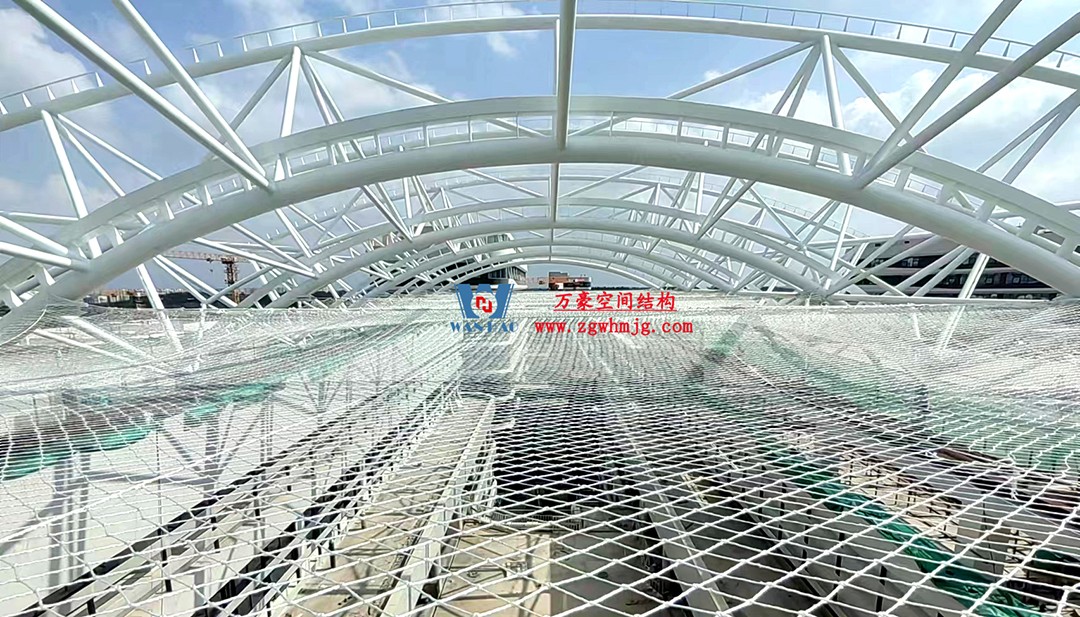 工程進(jìn)度全速推進(jìn)，PTFE膜材張拉在即！