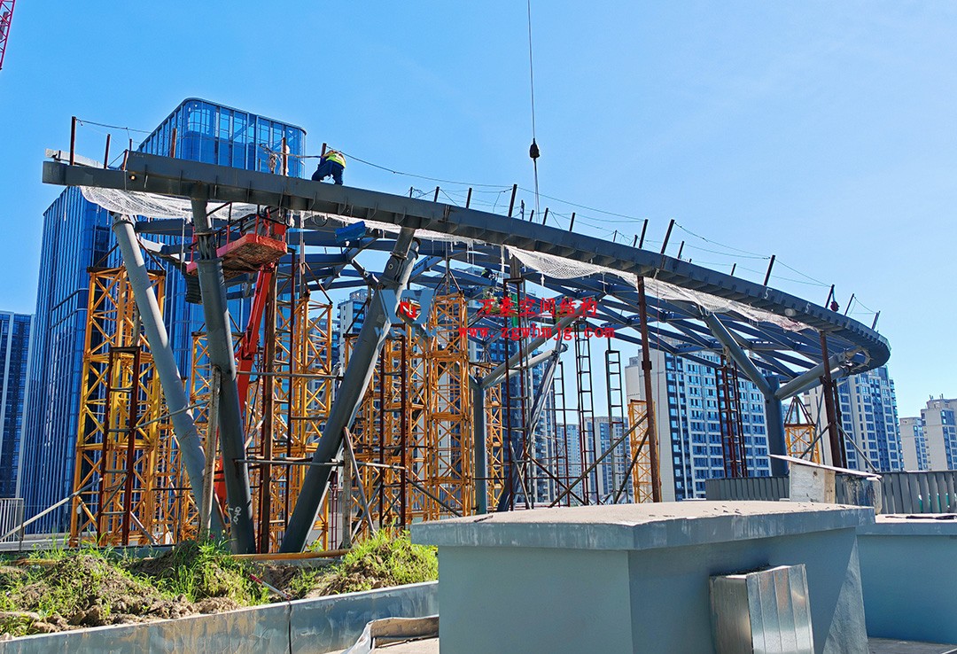 攻堅(jiān)克難，全速推進(jìn)|這個(gè)ETFE商業(yè)天幕迎來(lái)新進(jìn)展