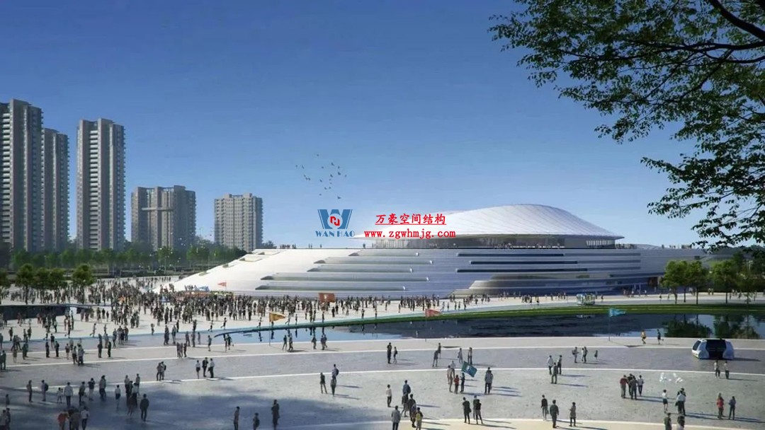 “太湖浮蓮”！萬豪空間結(jié)構(gòu)助力無錫奧林匹克體育產(chǎn)業(yè)中心項目