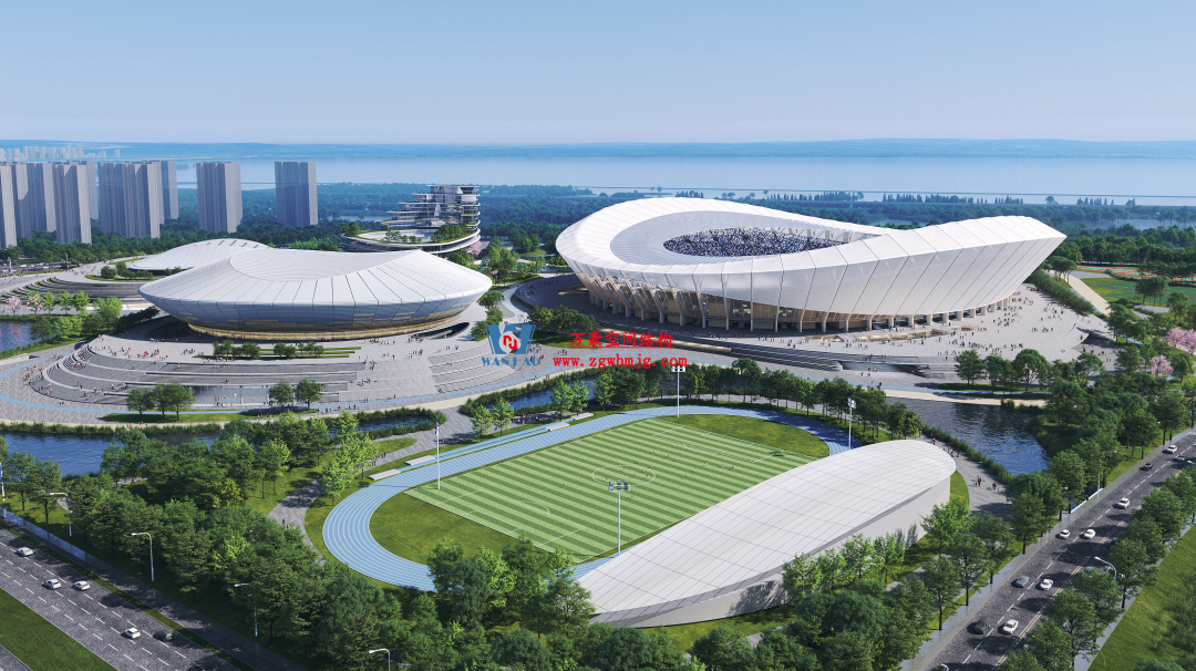 “太湖浮蓮”！萬豪空間結(jié)構(gòu)助力無錫奧林匹克體育產(chǎn)業(yè)中心項目