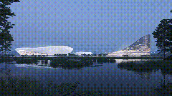 “太湖浮蓮”！萬豪空間結(jié)構(gòu)助力無錫奧林匹克體育產(chǎn)業(yè)中心項目