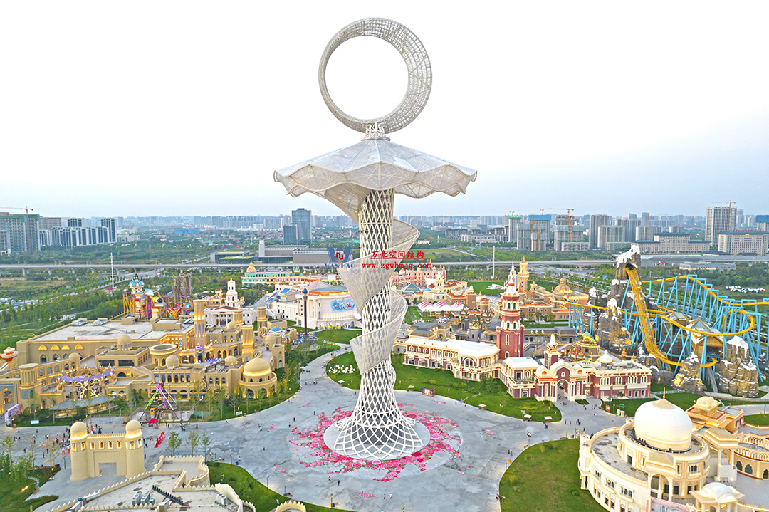 ETFE膜結(jié)構(gòu)地標(biāo)塔—以愛之名，點亮絲路歡樂世界