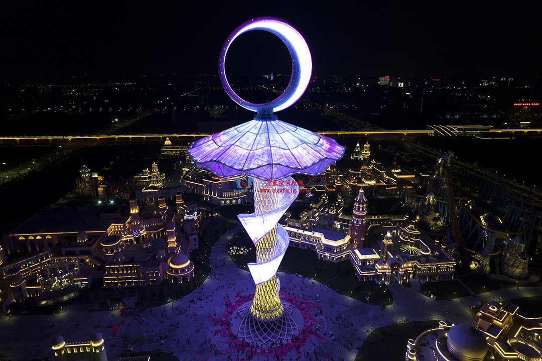 ETFE膜結(jié)構(gòu)地標(biāo)塔—以愛之名，點亮絲路歡樂世界