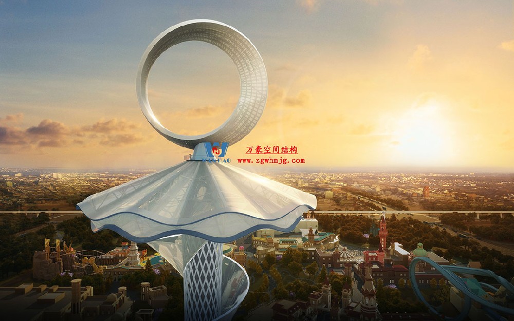 ETFE膜結(jié)構(gòu)地標(biāo)塔—以愛(ài)之名，點(diǎn)亮絲路歡樂(lè)世界