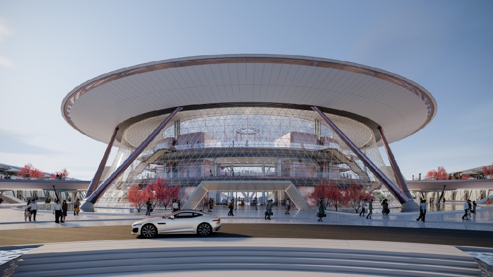 鄭州中原國際會(huì)展中心項(xiàng)目進(jìn)程