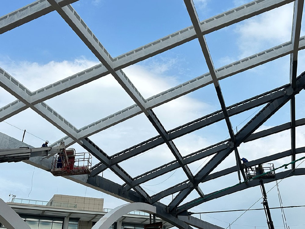 雙曲面空間網(wǎng)殼結(jié)構(gòu)，快來一睹風(fēng)姿！