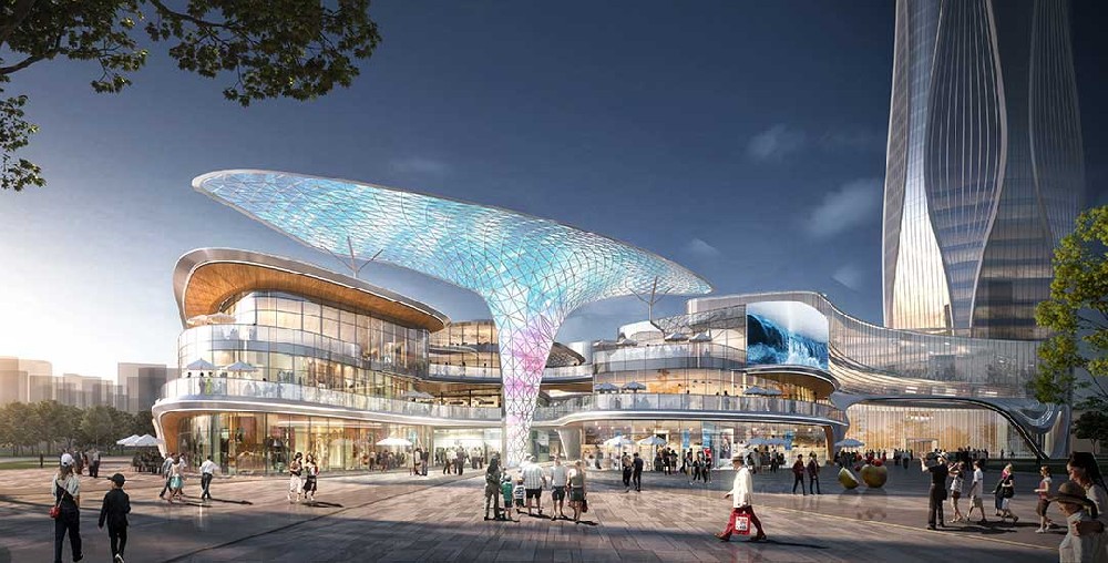 喜報！浙江萬豪集團成功中標桐鄉(xiāng)振石廣場商業(yè)天幕膜結構項目