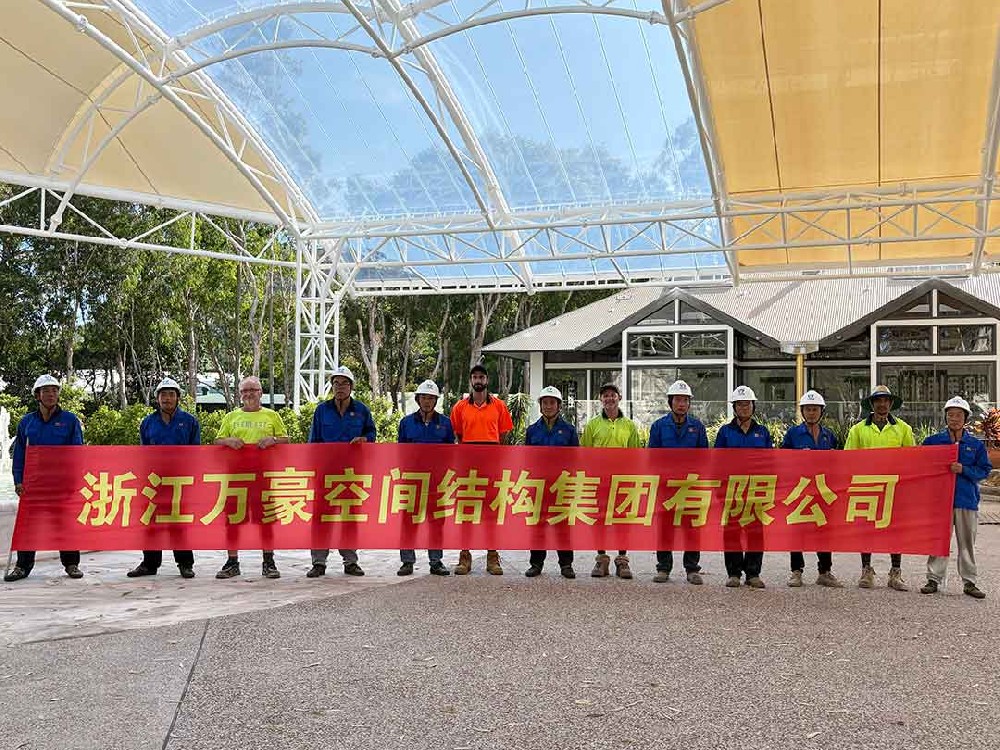 澳大利亞噴泉廣場雙膜天幕驚艷落地，ETFE+PTFE演繹建筑黑科技