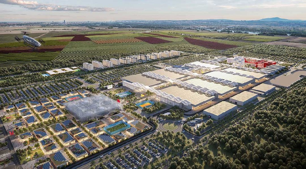 中塞攜手筑標(biāo)桿，塞爾維亞國(guó)家展覽館最新施工進(jìn)度全覽