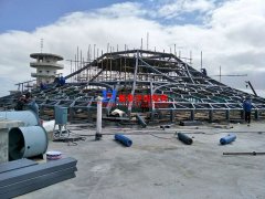 茶卡鹽湖景區(qū)膜結(jié)構(gòu)項(xiàng)目——不懼艱難，勇往直前