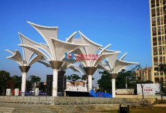 PTFE膜結構膜材具備哪些特點？PTFE膜結構膜材為什么能成為膜結構領域主流材料？