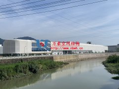 寧波益富樂(lè)公司新廠房外立面PTFE網(wǎng)格膜結(jié)構(gòu)項(xiàng)目接近尾聲